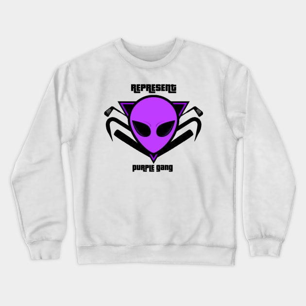 gta v purple gang Crewneck Sweatshirt by Mrmera